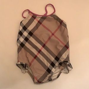 Baby Girl Burberry Bathing Suit 18-Months